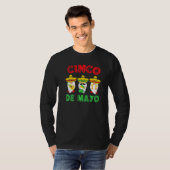 Cinco De Mayo Funny Mexican Drink Party T-shirt (Voorkant volledig)