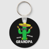 Cinco de Mayo Funny Nacho Gemiddelde opa Sombrero Sleutelhanger (Voorkant)