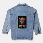 Cinco De Mayo Glimlach Denim Jacket (Achterkant)