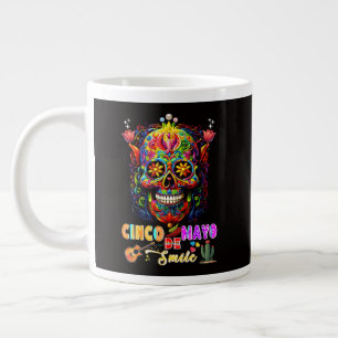 Cinco De Mayo Glimlach Grote Koffiekop