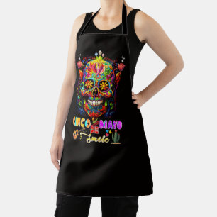 Cinco De Mayo Glimlach Schort