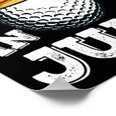 Cinco De Mayo Golf Grappige Uitspraak Golfer Grap  Poster (Hoek)