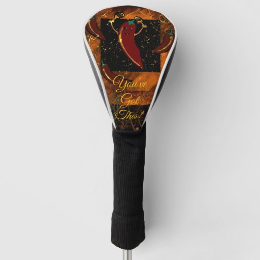 Cinco de Mayo Golfheadcover (Voorkant)