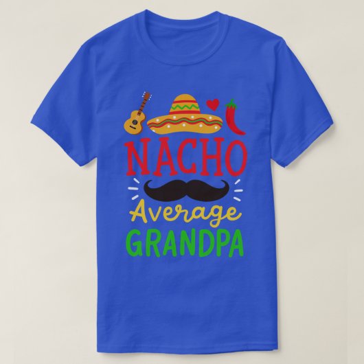 Cinco de Mayo Grandpa Grandfather T-shirt (Design voorkant)