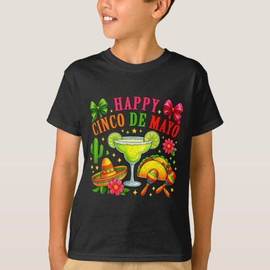 Cinco De Mayo Grappig Mexicaans Feest Cinco De Dri T-shirt (Voorkant)