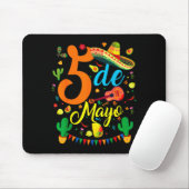 Cinco de mayo grappig Mexicaans feest feestje 5 de Muismat (Met muis)