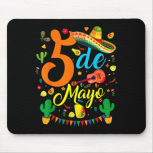 Cinco de mayo grappig Mexicaans feest feestje 5 de Muismat