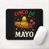 Cinco de mayo - grappig mexicaans feestje muismat (Met muis)