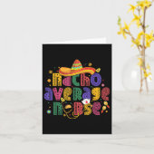 Cinco de Mayo Grappig Nacho Gemiddelde Verpleegste Kaart (Gele Bloem)