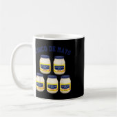 Cinco De Mayo Grappige 5 Mayonaise Jars Koffiemok (Links)