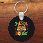 Cinco de mayo grappige fiesta squad feestje voor m sleutelhanger (Voorkant)