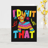Cinco De Mayo Grappige Ideeën Die Pinata Mannen Zo Kaart (Gele Bloem)