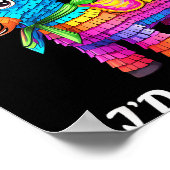 Cinco de mayo grappige ideeën sla dat pinata manne poster (Hoek)