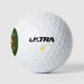 Cinco De Mayo Grappige Mexicaanse Cactus Speelt Gi Golfballen (Logo)