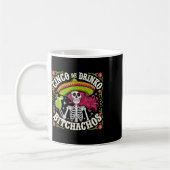 Cinco de Mayo Grappige Mexicaanse partij Cinco de Koffiemok (Links)