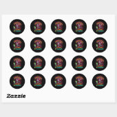 Cinco de Mayo Grappige Mexicaanse partij Cinco de Ronde Sticker (Vel)