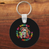 Cinco de Mayo Grappige Mexicaanse partij Cinco de Sleutelhanger (Voorkant)