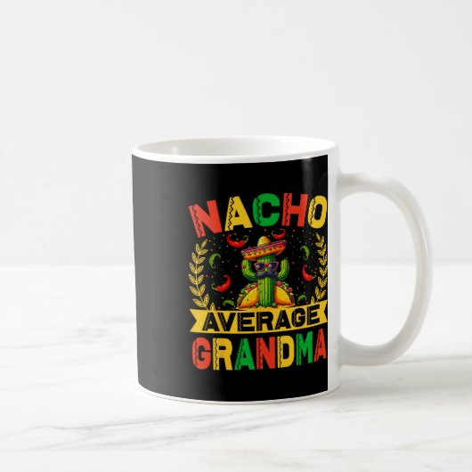 Cinco De Mayo Grappige Nacho Gemiddelde Oma Cinco Koffiemok (Rechts)