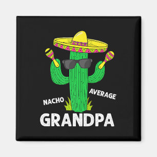 Cinco De Mayo Grappige Nacho Gemiddelde Opa Sombre Magneet