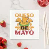 Cinco de Mayo Grappige Queso Grap Servet (Insitu)