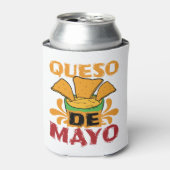 Cinco de Mayo Grappige Queso Puns Blikjeskoeler (Blikje Voorkant)