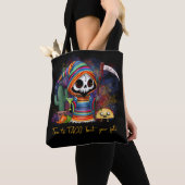 Cinco de Mayo Grim Reaper Tote Bag (Dichtbij)