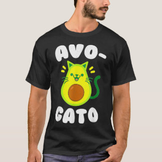 Cinco De Mayo Happy Cinco de Meow Avogato Cat Avoc T-shirt
