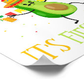 Cinco de Mayo - Heilige Guacamole Haar Mexicaanse Poster (Hoek)