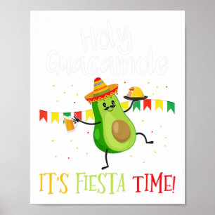 Cinco de Mayo - Heilige Guacamole Haar Mexicaanse  Poster