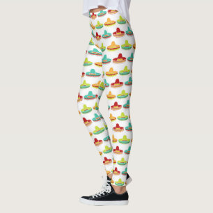 Cinco de Mayo Hoed Mariachi Mexicaanse Cultuur Leggings