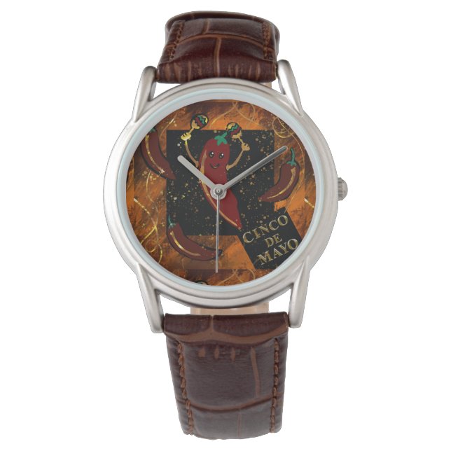 Cinco de Mayo  Horloge (Voorkant)
