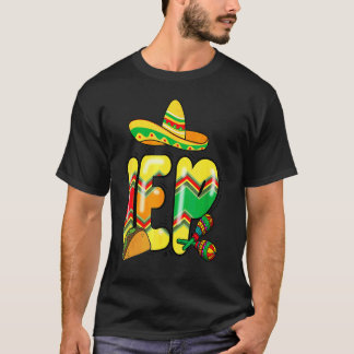 Cinco De Mayo Iep Sombrero Docent Mexicaans 2022 T-shirt