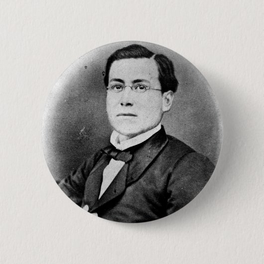 Cinco de Mayo Ignacio Zaragoza Seguín Button (Voorkant)