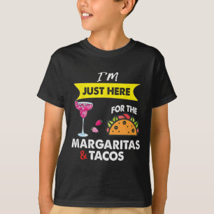 Cinco De Mayo Ik Ben Hier Gewoon Voor De Margarita T-shirt