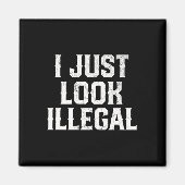 Cinco de Mayo Ik zie er gewoon illegaal Mexicaans  Magneet (Voorkant)