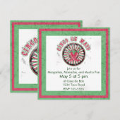 Cinco de Mayo, in nood, met paprika's Kaart (Voorkant / Achterkant)