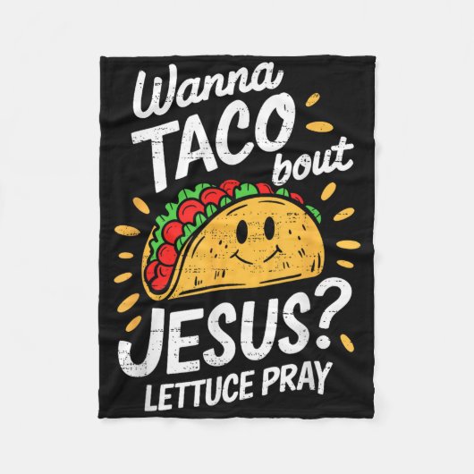 Cinco de Mayo Jesus Christelijk Mexicaans feest Fleece Deken (Voorkant)