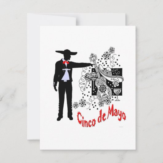 Cinco De Mayo Kaart (Voorkant)