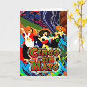 Cinco de Mayo Kaart (Gele Bloem)