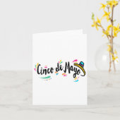Cinco De Mayo Kaart (Gele Bloem)
