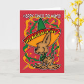 Cinco DE Mayo Kaart (Gele Bloem)