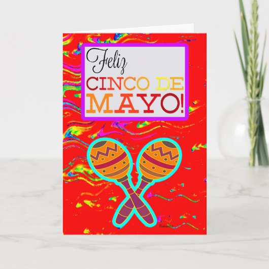 Cinco de Mayo Kaart (Voorkant)