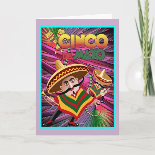 Cinco de Mayo Kaart (Voorkant)