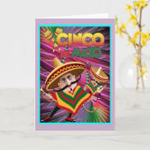 Cinco de Mayo Kaart (Gele Bloem)