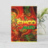 Cinco de Mayo Kaart (Staand voorkant)