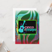 Cinco de Mayo Kaart (Voorkant / Achterkant in situ)