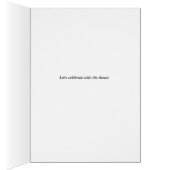 Cinco de Mayo Kaart met Vrouw Dancer (Binnen (Rechts))