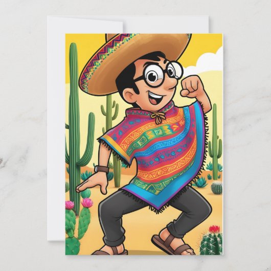 Cinco de Mayo Kabouterkaart Kaart (Voorkant)
