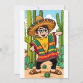 Cinco de Mayo Kabouterkaart Kaart (Achterkant)