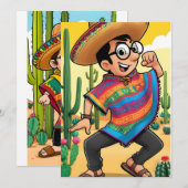 Cinco de Mayo Kabouterkaart Kaart (Voorkant / Achterkant)